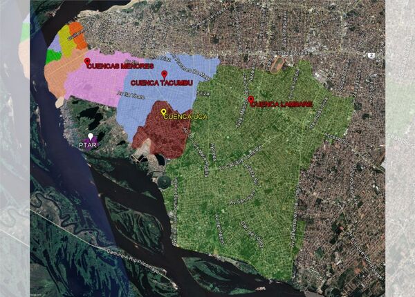 Cuenca de Lambaré: MOPC lanzará oficialmente el proyecto | 1000 Noticias