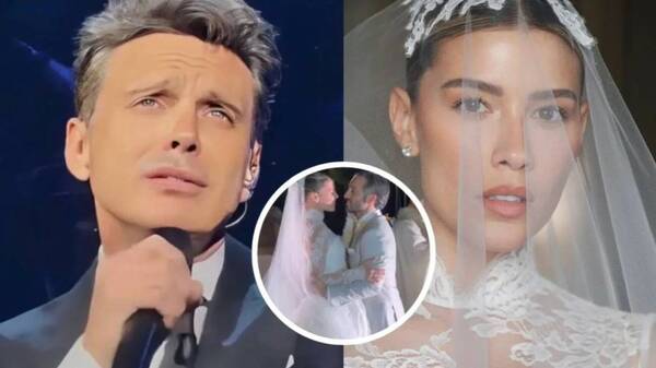 ¡Luis Miguel estuvo en la boda de su hija! ¿La entregó en el altar?