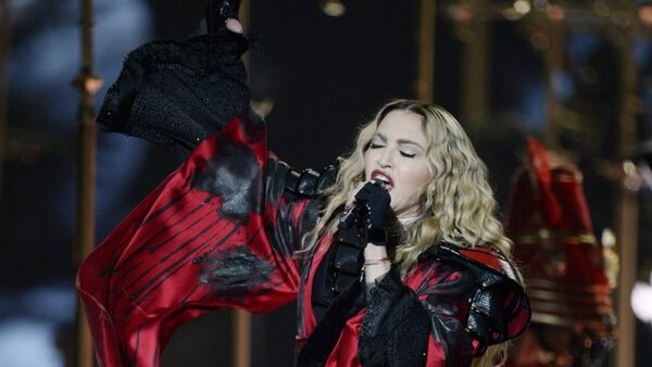 Madonna recorrió por cuatro décadas en su gira por Londres