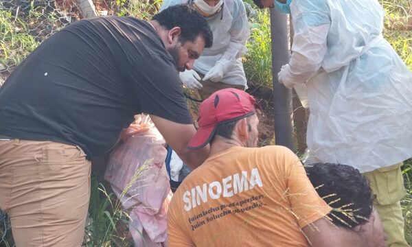 ¡Hombre fue clavado en la Chacarita!