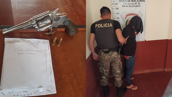 Policia detiene a hombre que sup. amenazó de muerte a su ex pareja en Tomás Romero Pereira