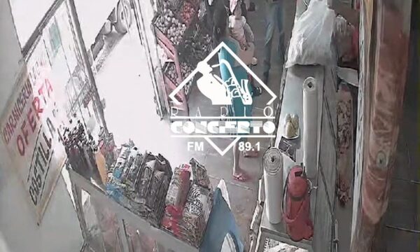 Delincuentes asaltan a repartidor de UPISA en el interior de una carnicería y llevan G. 7.000.000