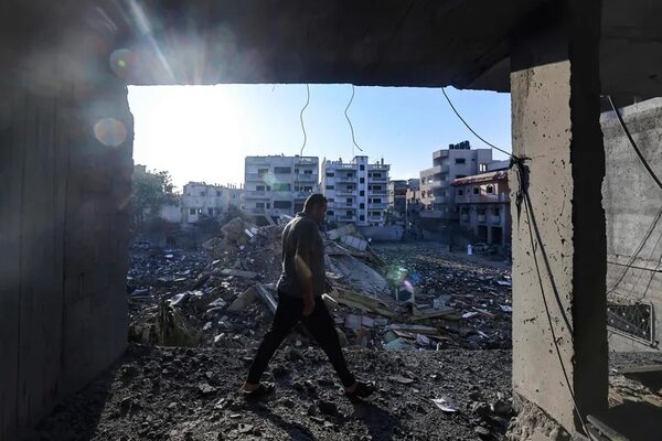 ONU confirma que al menos 600.000 palestinos se han desplazado al centro y sur de Gaza - Mundo - ABC Color