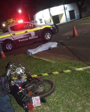 Motociclista muere luego de chocar por un automóvil que se dio a la fuga en la frontera - Radio Imperio 106.7 FM