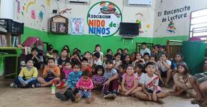 Transformá En Positivo donando alimentos a niños de la Chacarita
