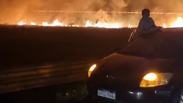 Accidente fatal a causa de la quema de pastizal en Arroyos y Esteros