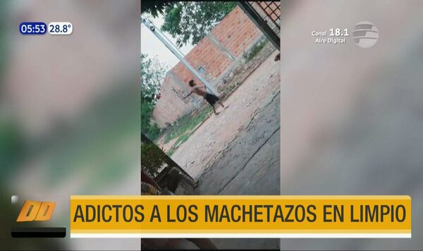 Adictos a los machetazos en Limpio | Telefuturo