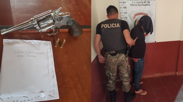 AMENAZÓ DE MUERTE A SU EX PAREJA EN SU LUGAR DE TRABAJO Y QUEDÓ DETENIDO