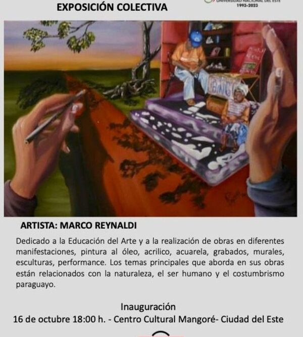 Muestra de arte «LIENZOS DEL CORAZÓN» se habilita hoy en CDE
