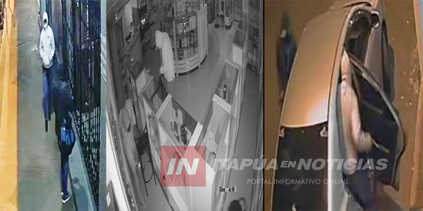 SE LLEVARON VARIOS CELULARES DE UN LOCAL EN EL B° BUENA VISTA - Itapúa Noticias