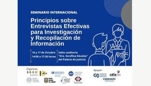 Invitan a participar del seminario sobre Entrevistas efectivas para investigación y recopilación de datos