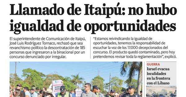 La Nación / LN PM: edición mediodía del 16 de octubre