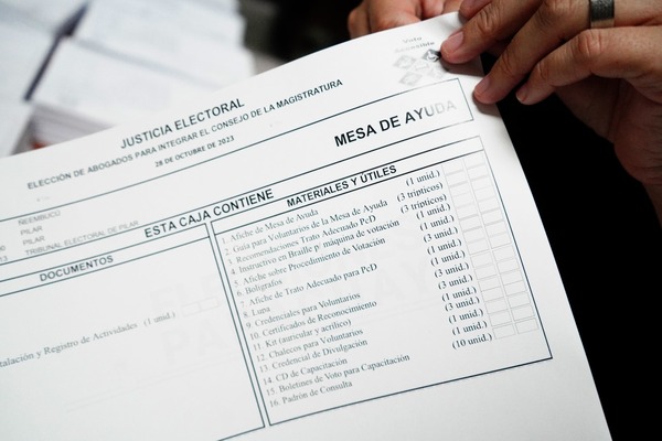 Implementarán “voto accesible” en elecciones de abogados para el Consejo de la Magistratura