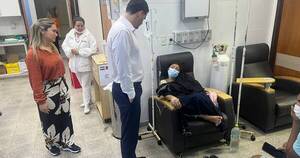 La Nación / Viceministro Olmedo visitó el hospital de Limpio para impulsar mejoras