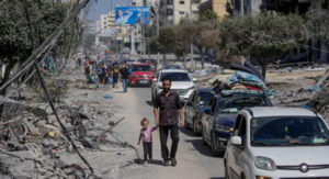 FDI: 500,000 palestinos huyen hacia el sur