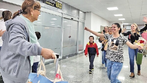 Llegan 21 peregrinos paraguayos de Israel