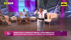 Video: paraguaya conquistó Brasil con 8 medallas  - Ensiestados - ABC Color