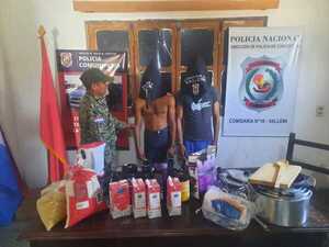 Tenía prisión domiciliaria, salía a robar y fue aprehendido con su cómplice en Vallemi