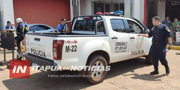 HOMBRE FUE APREHENDIDO POR SUPUESTAMENTE AGREDIR A UN AGENTE DE LA PMT - Itapúa Noticias