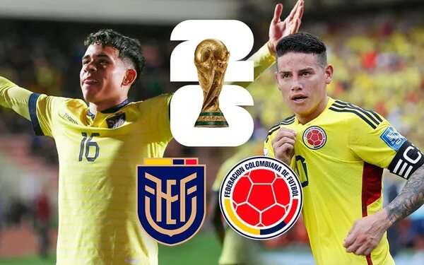 Ecuador vs. Colombia: Hora, dónde ver por TV y formaciones - Fútbol Internacional - ABC Color