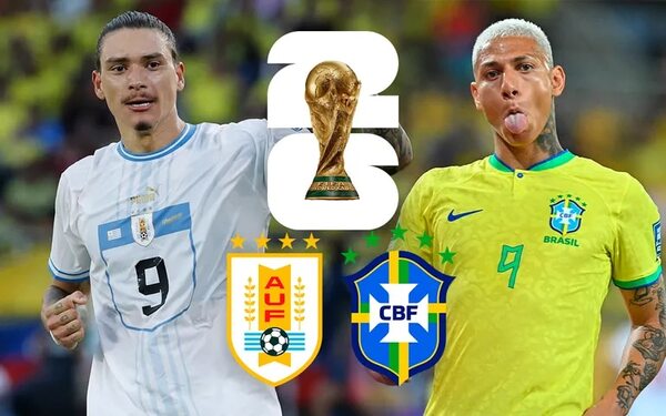 Uruguay vs. Brasil: Hora, dónde ver por TV y formaciones - Fútbol Internacional - ABC Color