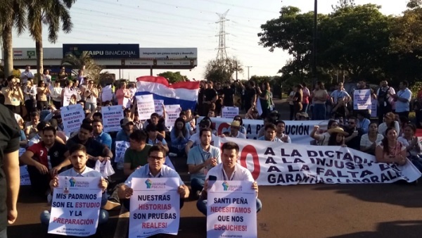 Itaipú: Protesta llegará a casa de Zacarías Irún, advierten