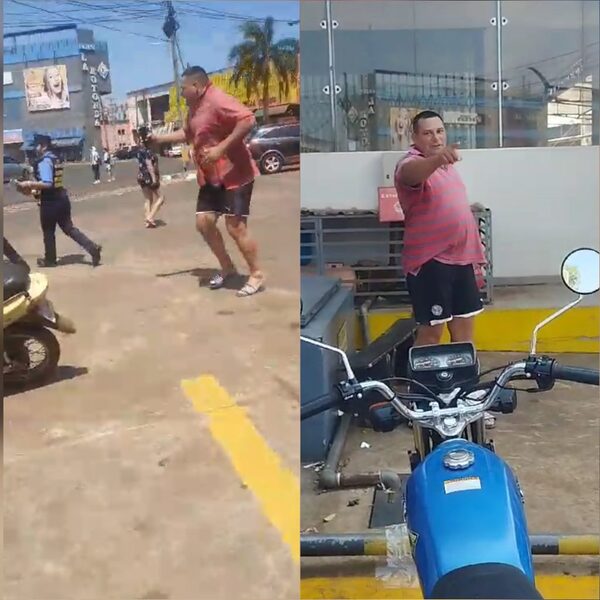 HOMBRE EBRIO AGREDIÓ A UNA AGENTE DE TRÁNSITO Y A UN POLICÍA