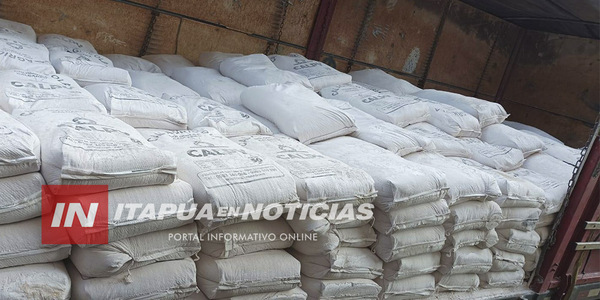 ALDO LEPRETTI REALIZÓ ENTREGA DE CAL AGRÍCOLA A PEQUEÑOS PRODUCTORES - Itapúa Noticias