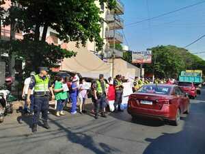 Se manifestaron a favor de vecino que mató a supuesto ladrón » San Lorenzo PY