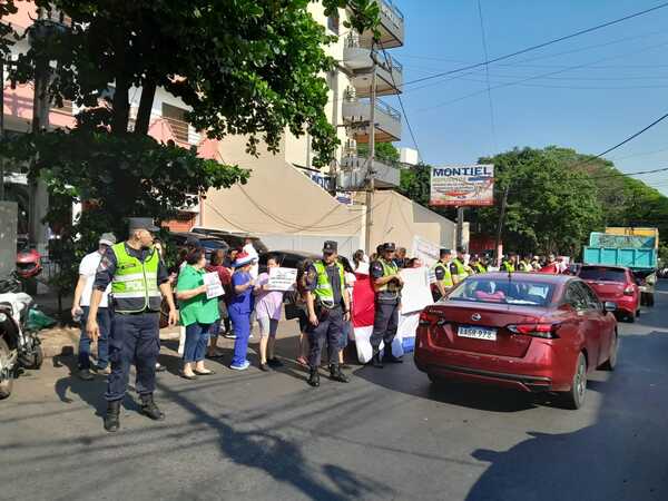 Se manifestaron a favor de vecino que mató a supuesto ladrón » San Lorenzo PY