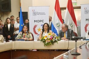 MOPC lanza programa de saneamiento Cuenca Lambaré y prosiguen varias obras de infraestructura - MarketData