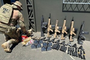 GRAN CANTIDAD DE ARMAS Y DROGAS TRAFICADAS DESDE PARAGUAY FUERON INCAUTADAS EN BRASIL - Itapúa Noticias