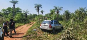 Recuperan vehículo utilizado para intento de robo de cajero automático en Luque  - Policiales - ABC Color