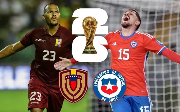 Venezuela vs. Chile: Hora, dónde ver por TV y formaciones - Fútbol Internacional - ABC Color