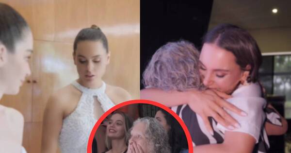 La Nación / ¡Emocionante! Stephi Stegman hizo llorar a su madre en el AFW