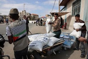 Israel permitirá la entrada de ayuda en el sur de Gaza, pero la detendrá si Hamas interviene