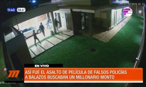Nuevas imágenes del intento de asalto en Encarnación | Telefuturo
