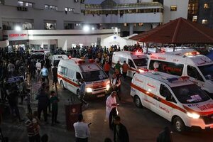 Acusaciones mutuas entre Israel y Hamás sobre bombardeo a hospital en Gaza: casi 500 muertos - Mundo - ABC Color