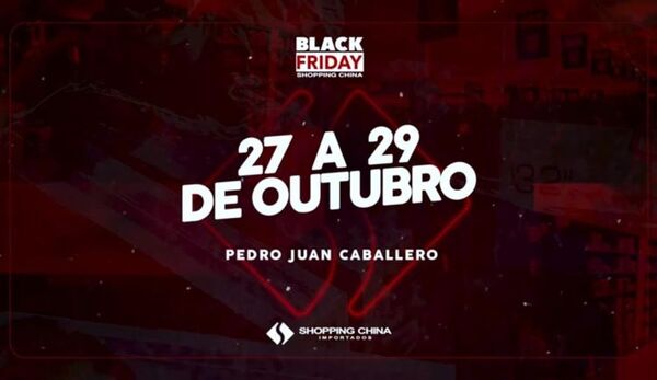 Se viene el Black Friday 2023 del Shopping China