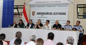 La Nación / Ministro presentó plan de seguridad y anunció “ya no comisarios de políticos”