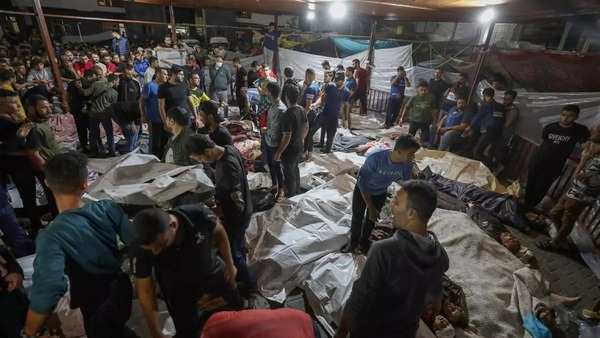Israel niega bombardeo sobre hospital de Gaza, que dejó más de 500 muertos - Unicanal
