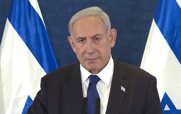 Netanyahu se pronuncia sobre la explosión del hospital