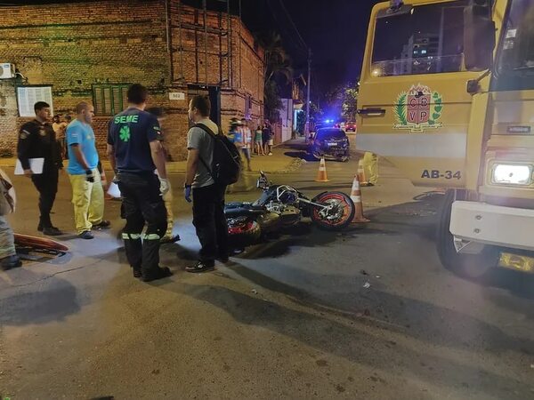 Accidente de tránsito en Barrio Obrero - Policiales - ABC Color