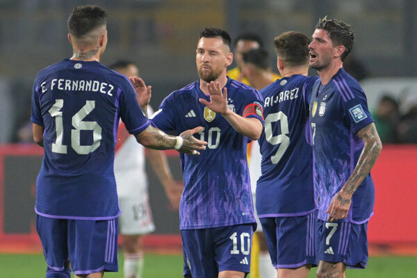 Versus / Argentina logró un triunfazo en Lima con otro show de Messi