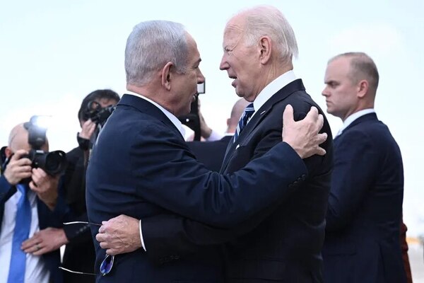 Biden llega a Israel para ver a responsables del país y tras bombardeo en hospital en Gaza - Mundo - ABC Color
