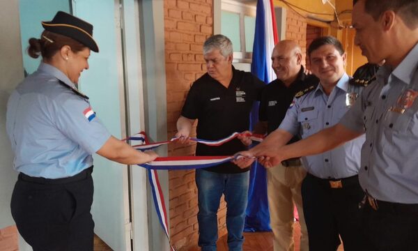 Policía inaugura oficina de estadística en Alto Paraná