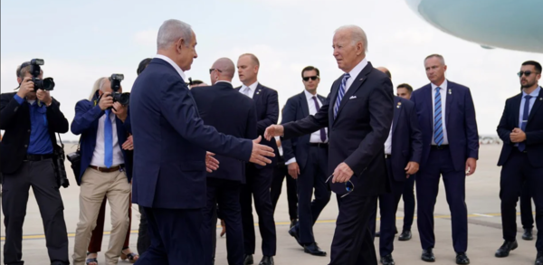 Presidente estadounidense Joe Biden llega a Israel - ADN Digital