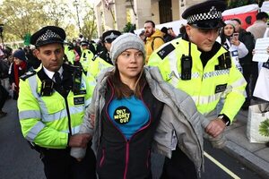 Policía británica acusa a Greta Thunberg de delito de desorden público - Mundo - ABC Color