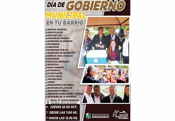 Comuna de Hernandarias promueve “Día de gobierno municipal” en la Colonia Félix de Azara | DIARIO PRIMERA PLANA