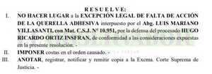 Mantienen intervención de querella en causa a exactuario judicial imputado por cohecho